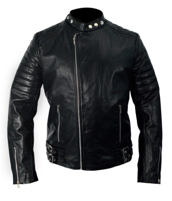 Ajax Ed Skrein Leather Jacket